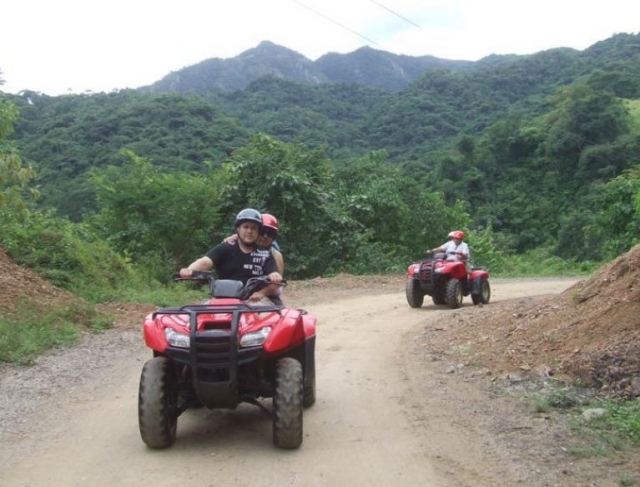 Velocidad en cuatrimotos